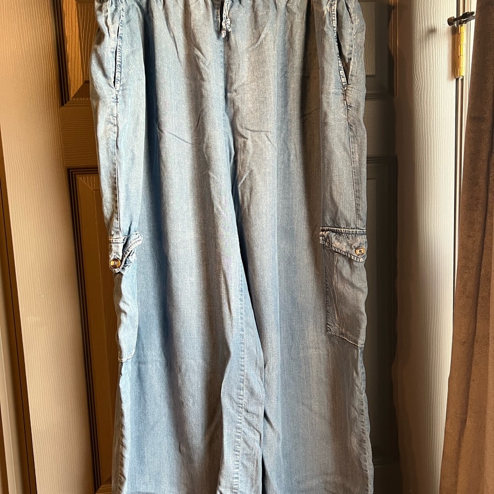 Arula Soft Denim WideLeg Pant